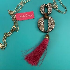 NWT Lilly Pulitzer Strut Your Stuff Necklace